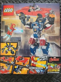 LEGO Marvel Super Heroes 76077: Iron Man: Detroit Steel Strikes, New and Sealed 