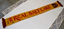 Scarf Ruffneck Real Salt Lake Soccer Acrylic Reversible Scarf AAA Collaboration