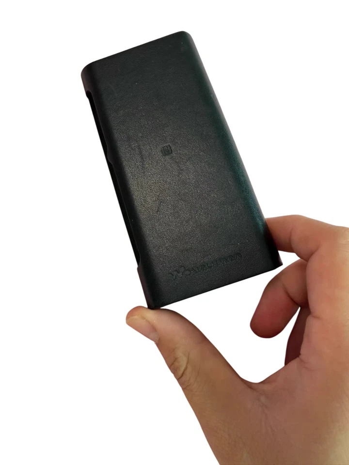 Estuche de cuero genuino usado CKL-NWZX300 para SONY WALKMAN NW-ZX300 ZX300A Foto 2 de 4