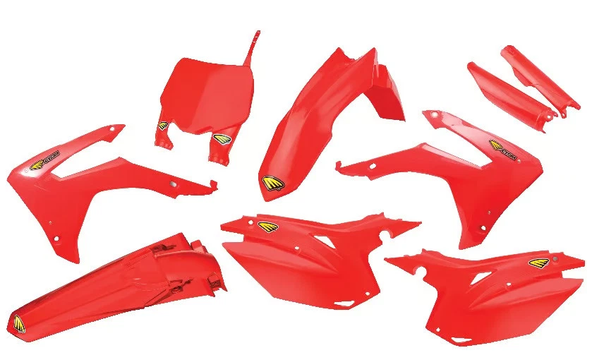 Kit de carrocería Cycra Powerflow - moto roja 1CYC-9311-33 1403-1505 Foto 4 de 4