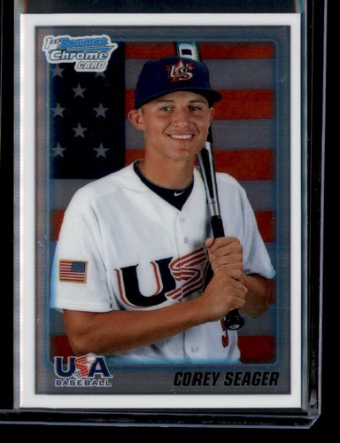 Corey Seager #BDPP108 2010 Bowman Chrome Draft Picks & Prospects card