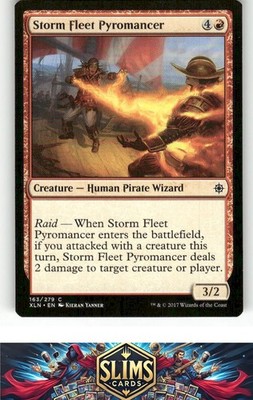 Magic the Gathering MTG Ixalan Storm Fleet Pyromancer #163 Buy 2 Get 1