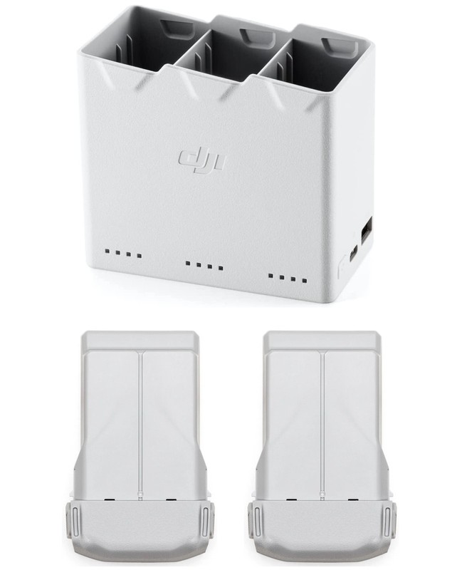 Genuine DJI Flight Battery PLUS (2 PACK) + Charging Hub Mini 4 Pro, Mini 3 Pro