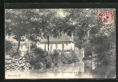 CPA Jouancy, Propriété de Mme Arnaud 1905  - Afbeelding 1 van 2