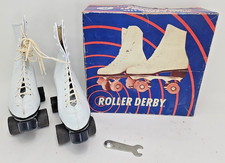 Vintage Roller Derby Skates In Original Box Size 8 Derby Star