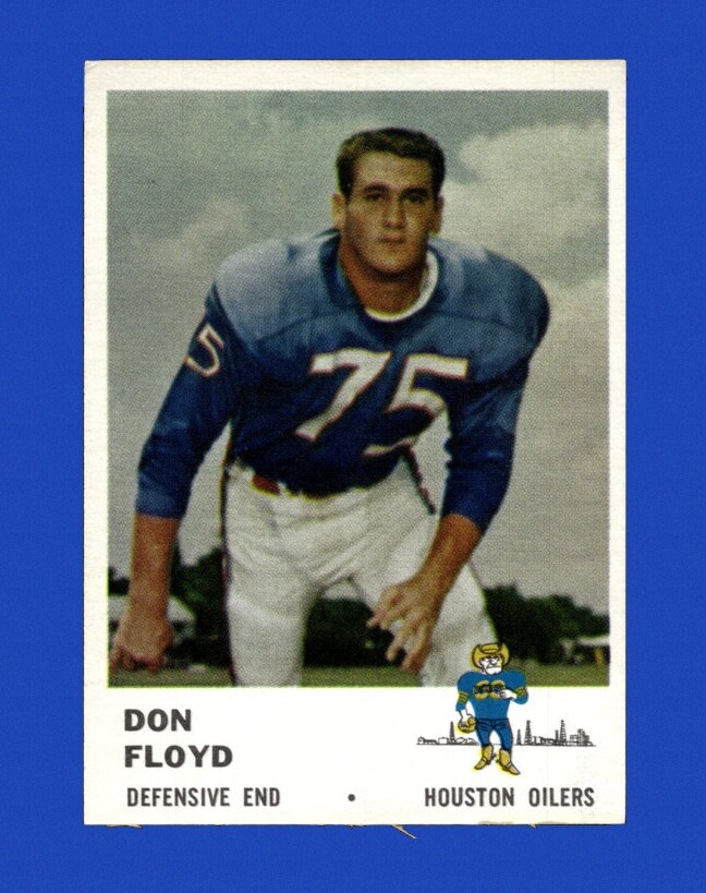 1961 Fleer Set-Break #176 Don Floyd NR-MINT *GMCARDS*