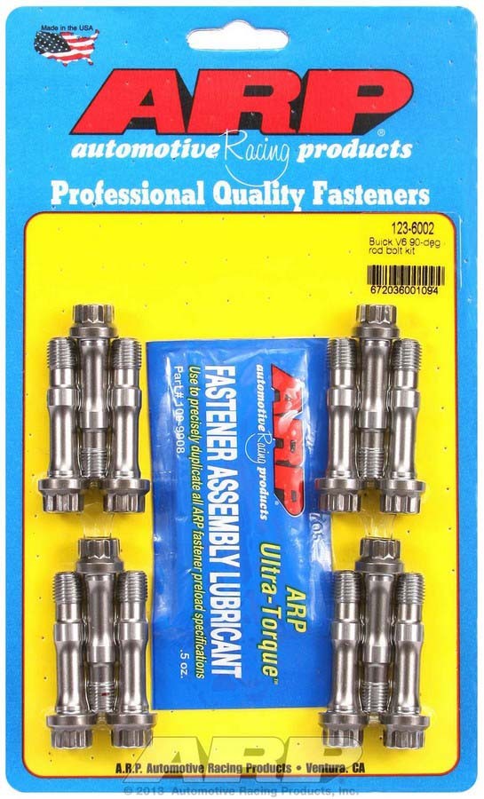 ARP Buick Rod Bolt Kit - 90 Deg. 1.700 UHL ARP Buick Rod Bolt Kit - 90 Deg. 1.700 UHL