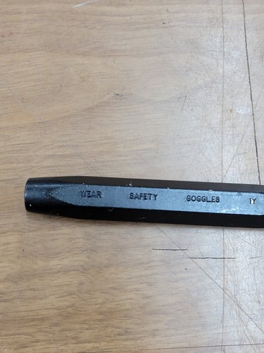 Proto Professional OEM Tool 1/2" Center Punch 5-5/16"x 1/2" Hex J41 1/2". 2pk - Picture 2 of 5