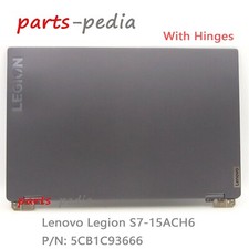 Lcd Back Cover Rear Lid Case Gray Hinges For Lenovo Legion S7-15ACH6 5CB1C93666