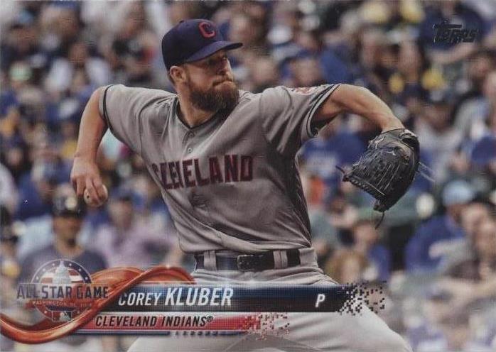 2018 Topps Update Series - Corey Kluber #US185 - 1 of 1