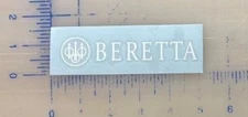 Beretta Vinyl Decal Sticker - Multiple Sizes and Colors - Gun Rifle Box Bumper
