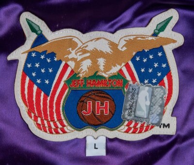 Lakers Jeff Hamilton Signed 2000 Championship Leather Jacket