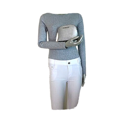 NWT$68.00 - Michael Kors Cindy Saffiano Leather Travel Pouch Silver