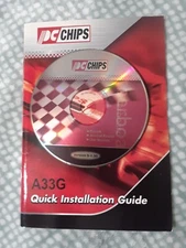 PCChips A33G MB Quick Installation Guide + Driver CD