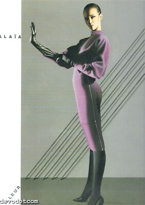 80's Alaia and Scovill 5-Page Fashion Editorial 1983 | eBay