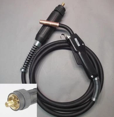 USAWELD 12' HTP 250A MIG gun #2 Euro connection Fits Longevity Esab Tweco Everlast