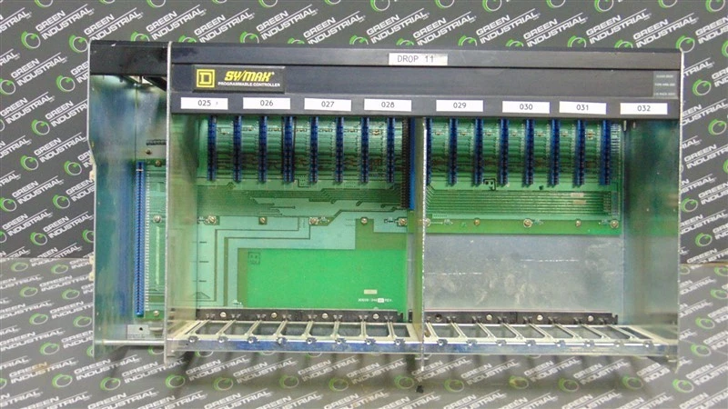 Chasis de rack de 16 ranuras Square D 8030 HRK-200 SY/MAX USADO serie C2 Foto 2 de 4