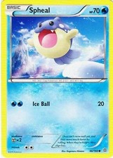POKEMON CARD SPHEAL 46/160 NO 363 CLAP POKEMON TCG CCG