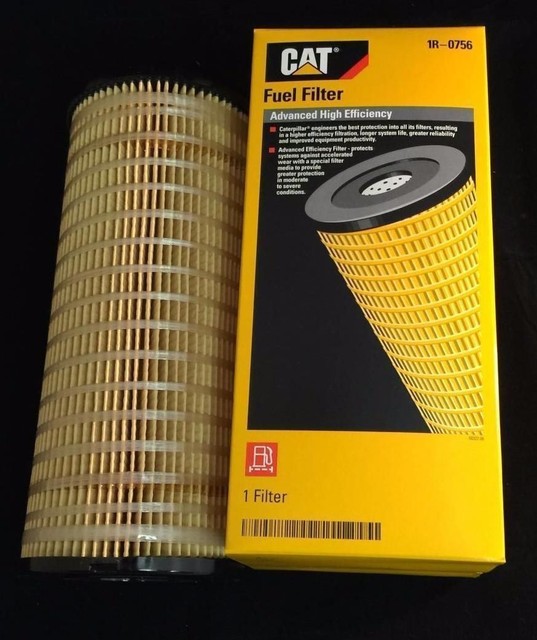6 NEW CAT 1R0756 FUEL FILTER / CATERPILLAR 1R0756 OEM 6 PACK! eBay