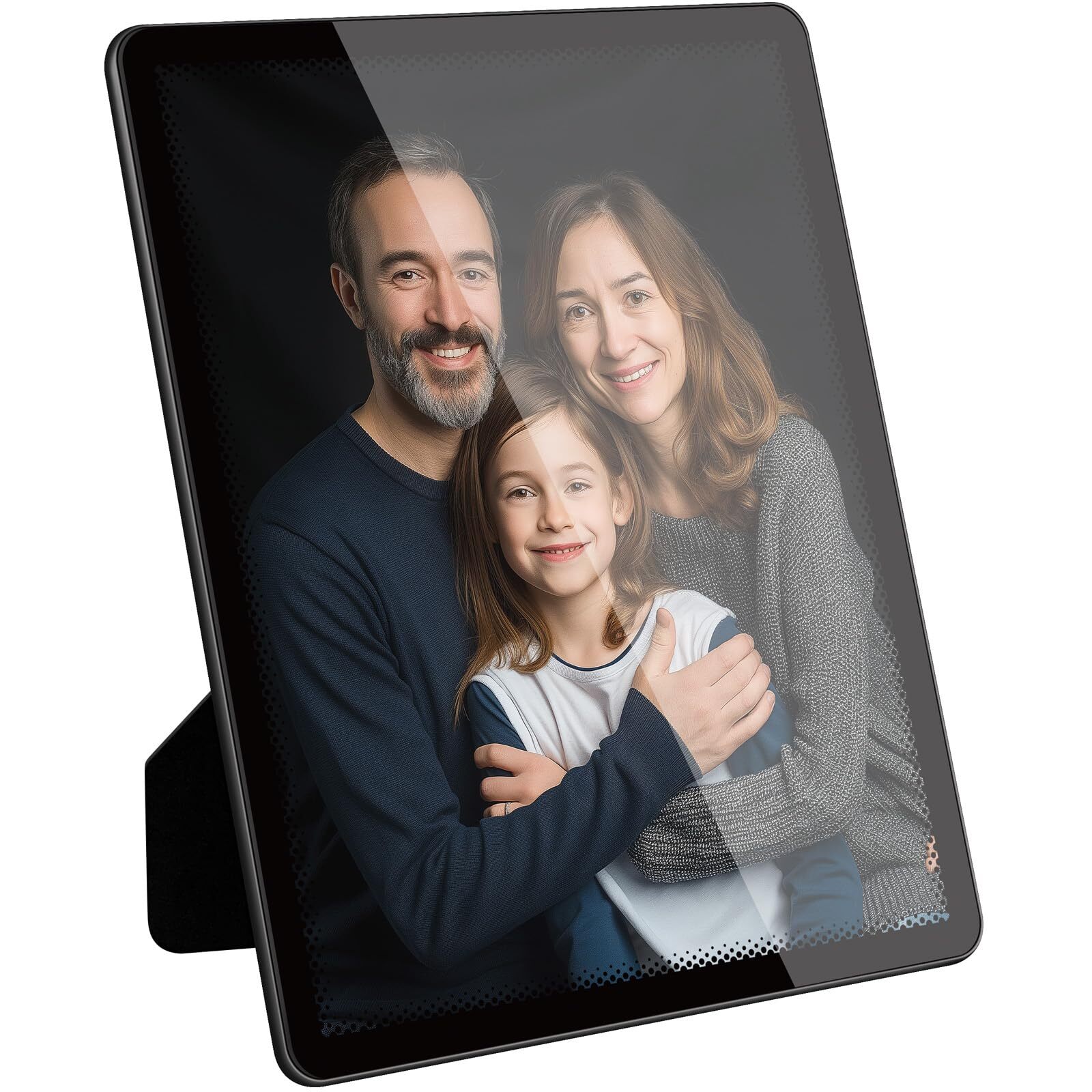 8x10 inch Metal Picture Frame, 8x10 Picture Frame Glass, Thin 8x10 Picture Fr...
