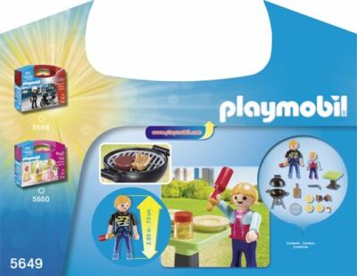 Playmobil Family Fun Carry Case Barbecue 5649
