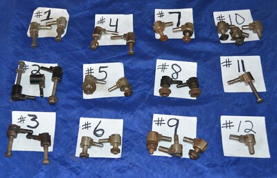 HEAD HINGES ROUND W/SCREW/NUT SINGER & OTHER MODEL SEWING MACHINES USED ORIGINAL