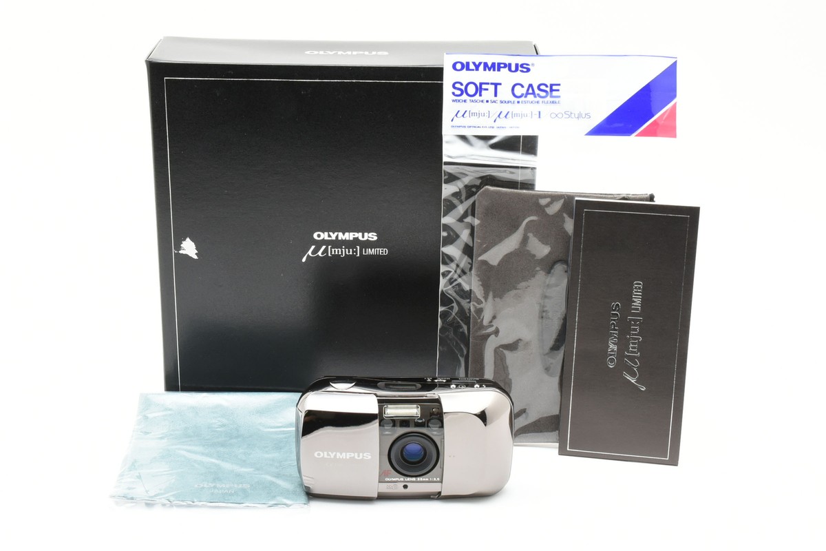OLYMPUS μ limited Almost Unused w/Box] OLYMPUS μ[mju:] LIMITED Compact Film