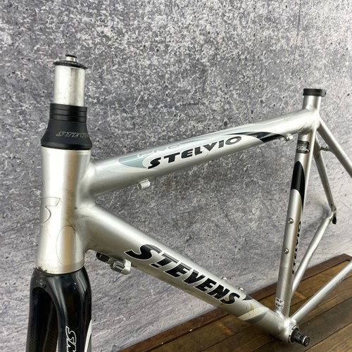 Stevens Stelvio Road Bike Frame Set 50 cm Road Tour Carbon Fork 700c 130 - Picture 6 of 17