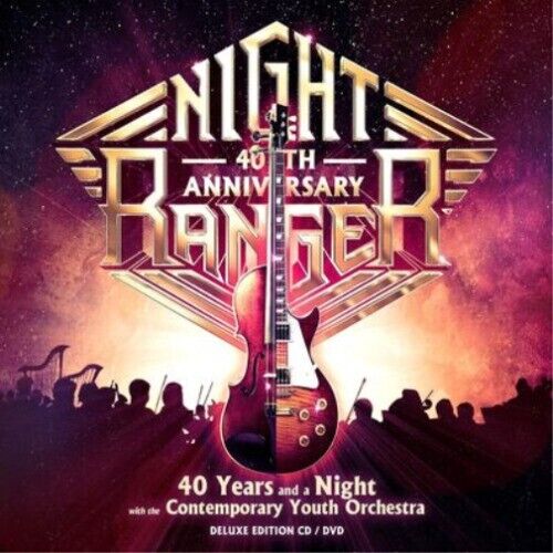 Night Ranger 40 Years Night Contemporary Orchestra DVD+CD Japan Bonus Track NEW - Afbeelding 1 van 10