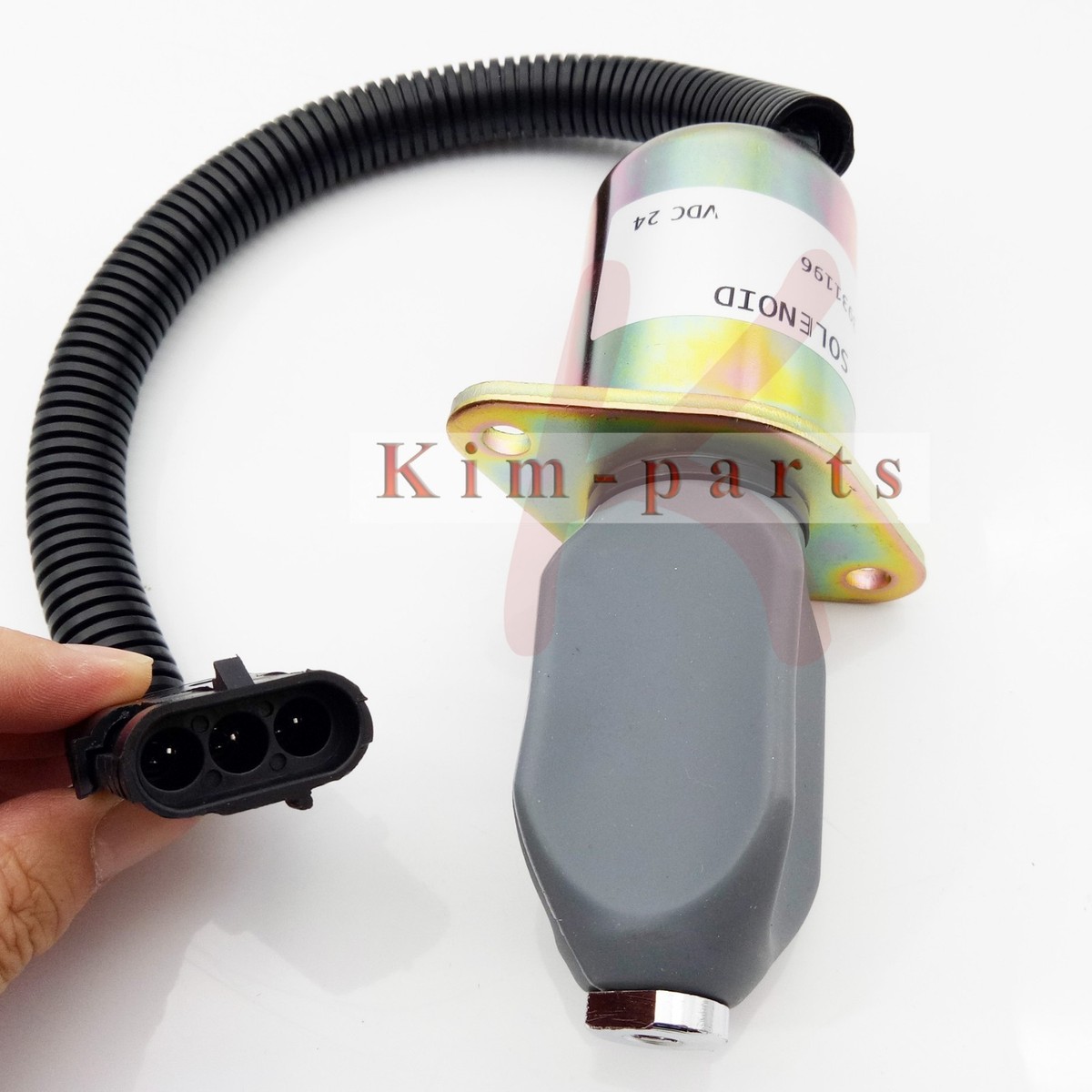 Shutoff Solenoid 3931196 3919423 24V fit Cummins Kubota Super Mini 