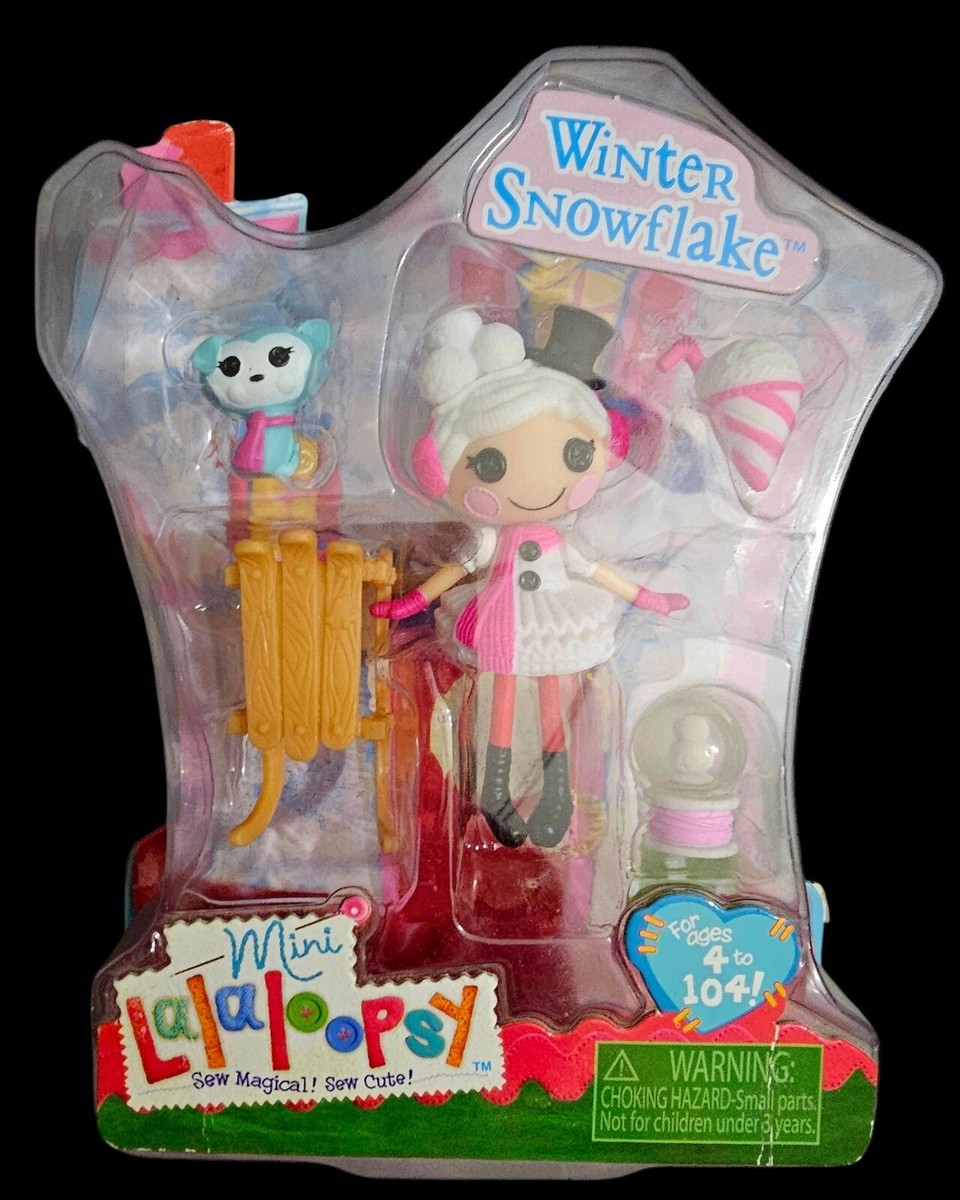 Mini Lalaloopsy Winter Snowflake Doll #1 of Series 13 New Sealed
