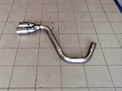 VW Scirocco 1.4 TSi Rear Silencer Delete Pipe - Twin 3'' Tailpipe A