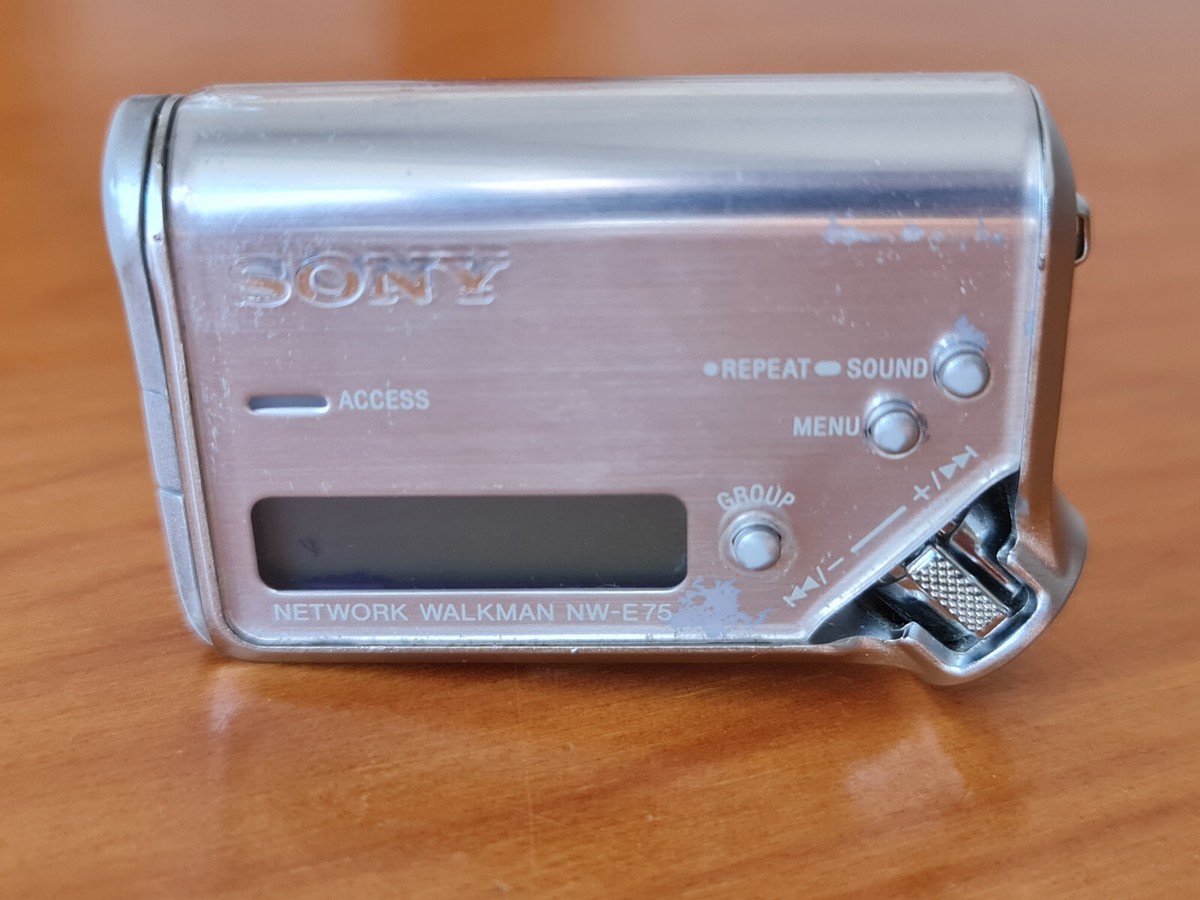 SONY NW-E75 Network Walkman™ Digital Music Player Tested | eBay