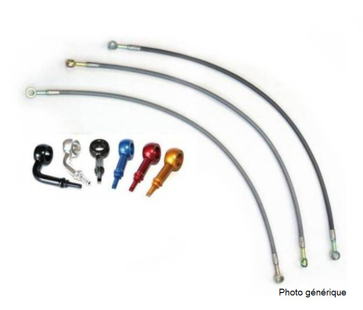 Kits 3 durites de frein avant pour Suzuki SV 650 S 1999-2002