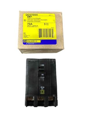 NEW Square D Schneider Electric QO370VH Plug On Circuit Breaker 70A 30Poles 240V