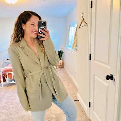 Lioness Fashion Lioness Blazer Dress NWT LIONESS Olympia Blazer Dress In  Stone Small