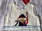 New Hanna Andersson Snorkeling Monkey Tank Top Shirt size 140/10 Years NWT — photo 3