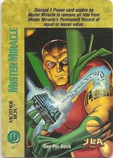 Marvel OVERPOWER JLA Mister Miracle Mother Box - OPD - Very Rare