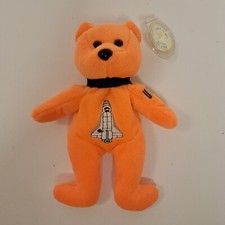Celebrity Bears Born A Star 34 USA Orange Space bear American flag on back