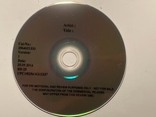 Pink Floyd PROMO BLU-RAY The Endless River TEST PRESSING [not CD]