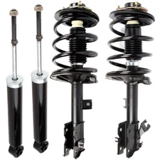 For 2003-2007 Nissan Murano Front Rear Complete Struts w/ Coil spring Assembly