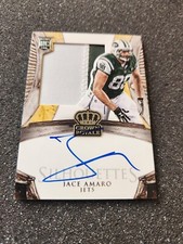 2014 Panini Crown Royale Silhouettes RPA /199 Jace Amaro #230 Rookie Auto Jets