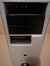 BN Systemax ATX Case, Retro PC Case, Sleeper PC Case - Brand New - Never Used