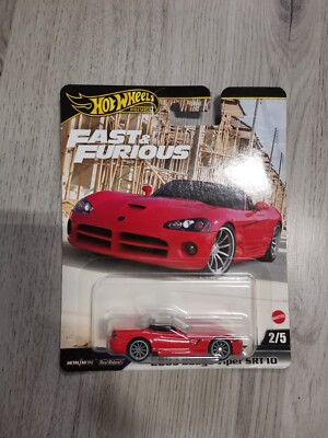 Hot Wheels PREMIUM 2003 DODGE VIPER SRT 10 FAST & FURIOUS