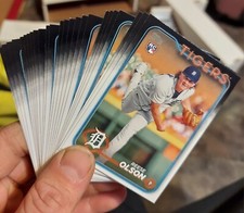 (25) 2024 Topps Baseball #308 Reese Olson Detroit Tigers	Rookie RC Mint !