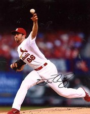 TIM COONEY ST. LOUIS CARDINALS SIGNED 8X10 PHOTO COA