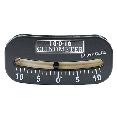 Slope Meter and Trail Inclinometer SlopeLocator Heel Clinometer 10-0-10Degree