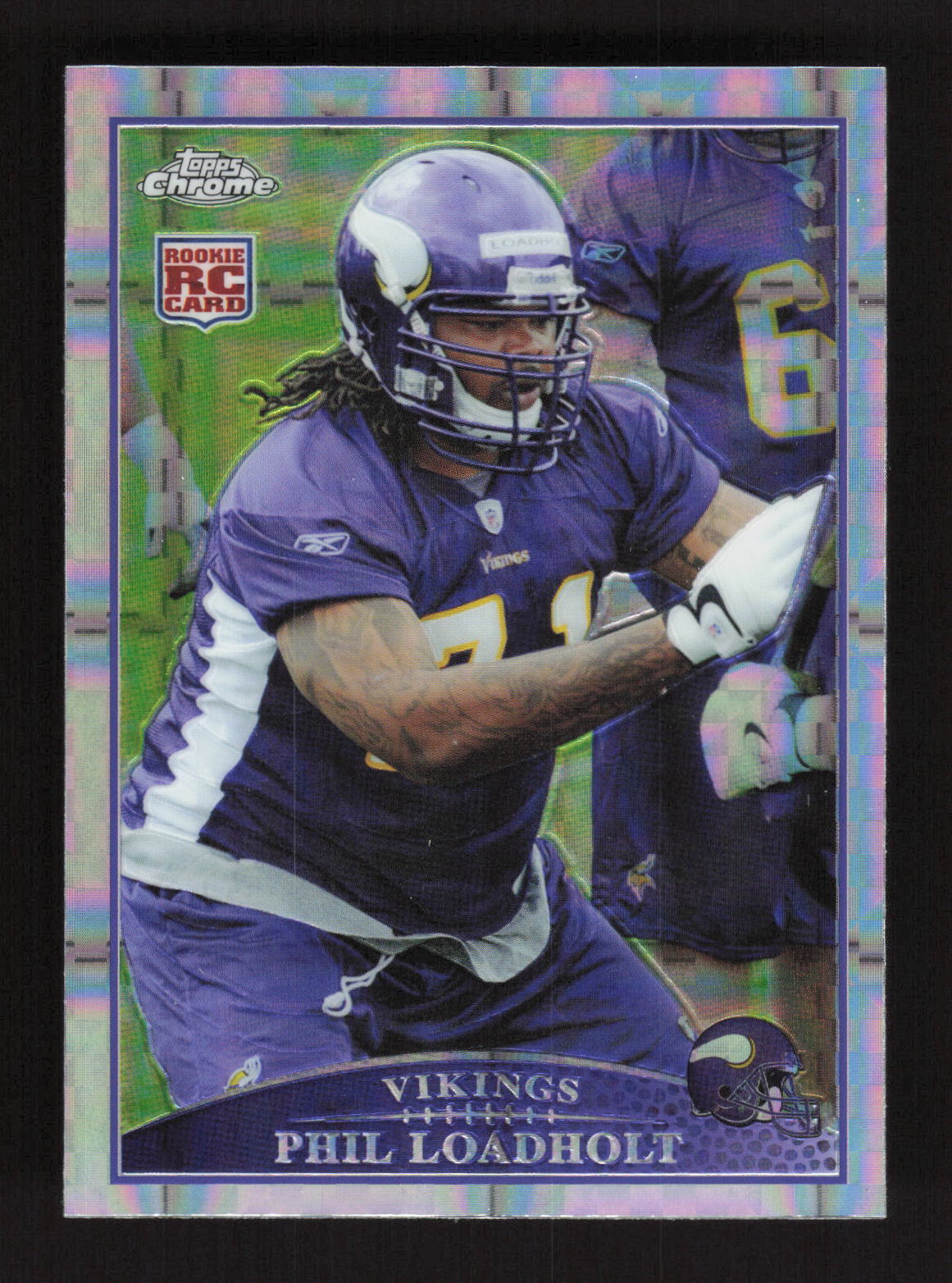 Phil Loadholt Topps Chrome #TC198 Base