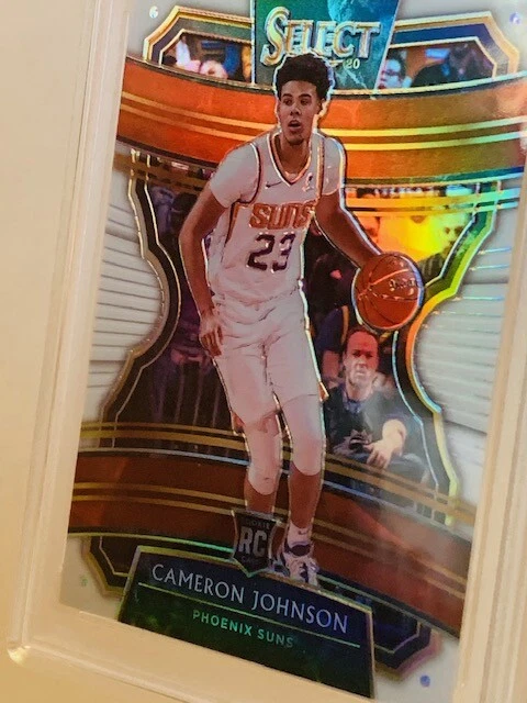 Cameron Johnson PSA 10 Rookie RC 2019 Select White Prizm /149 Suns #8 insert - Image 4 of 4