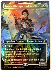 Tomik, Distinguished Advokist Anime Foil Ravnica Remastered